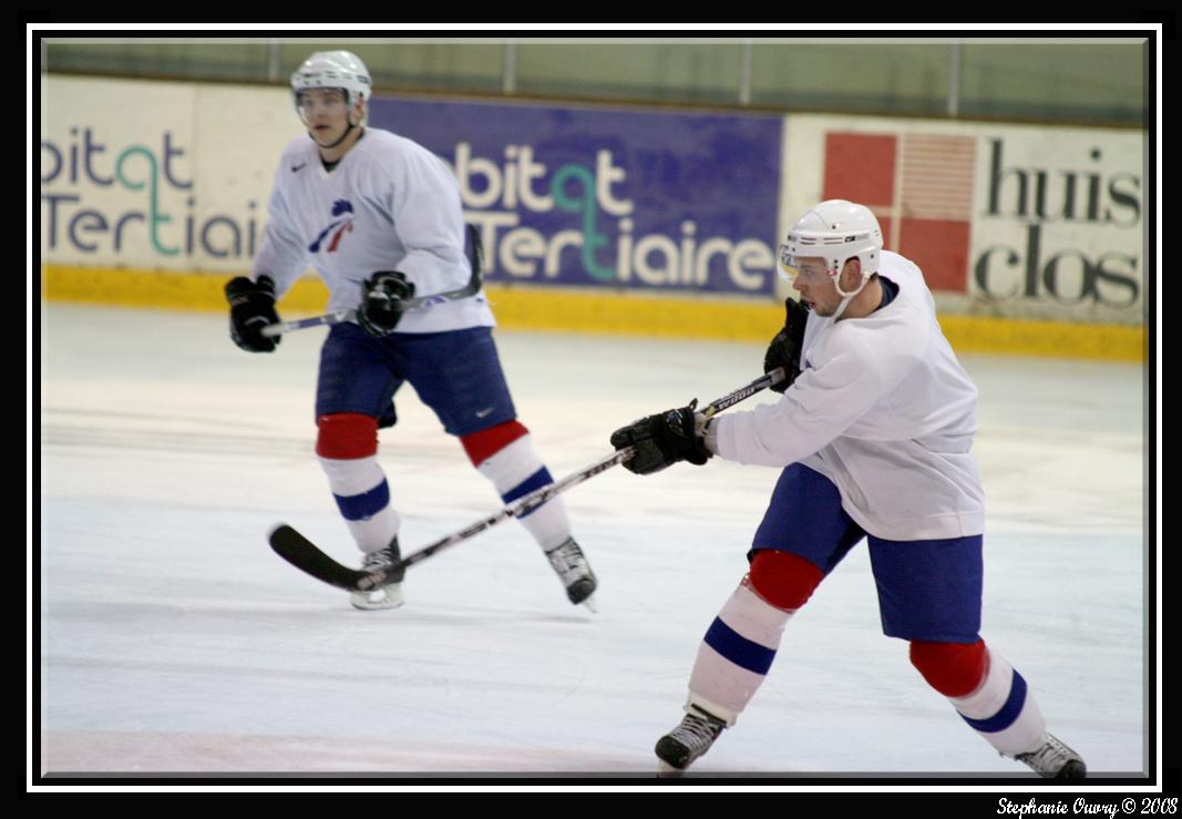 Photo hockey reportage Regroupement Equipe de France  Rouen