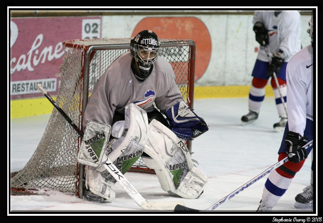 Photo hockey reportage Regroupement Equipe de France  Rouen