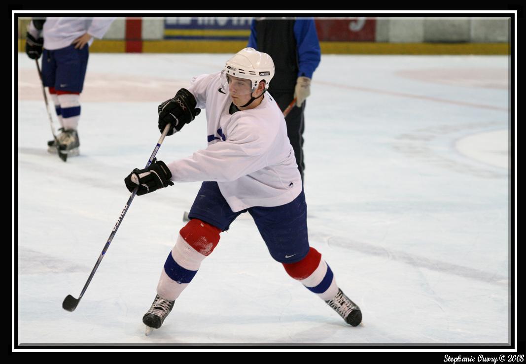 Photo hockey reportage Regroupement Equipe de France  Rouen