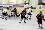 Photo hockey reportage Riviera Cup : Chamonix en six face  Neuilly