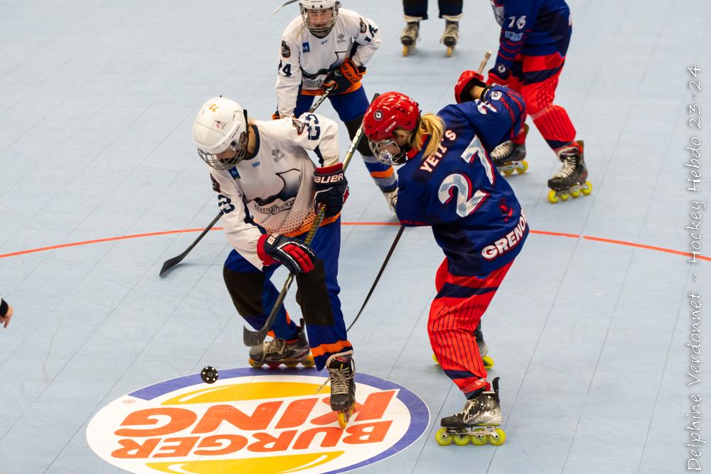 Photo hockey reportage Roller Fminin : Grenoble - Montpellier