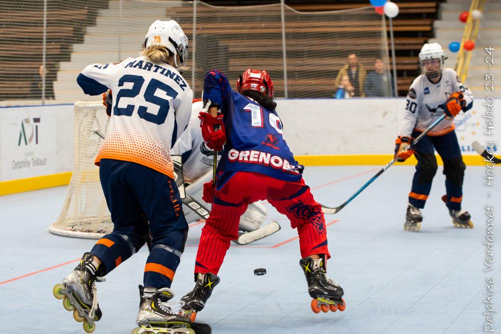 Photo hockey reportage Roller Fminin : Grenoble - Montpellier