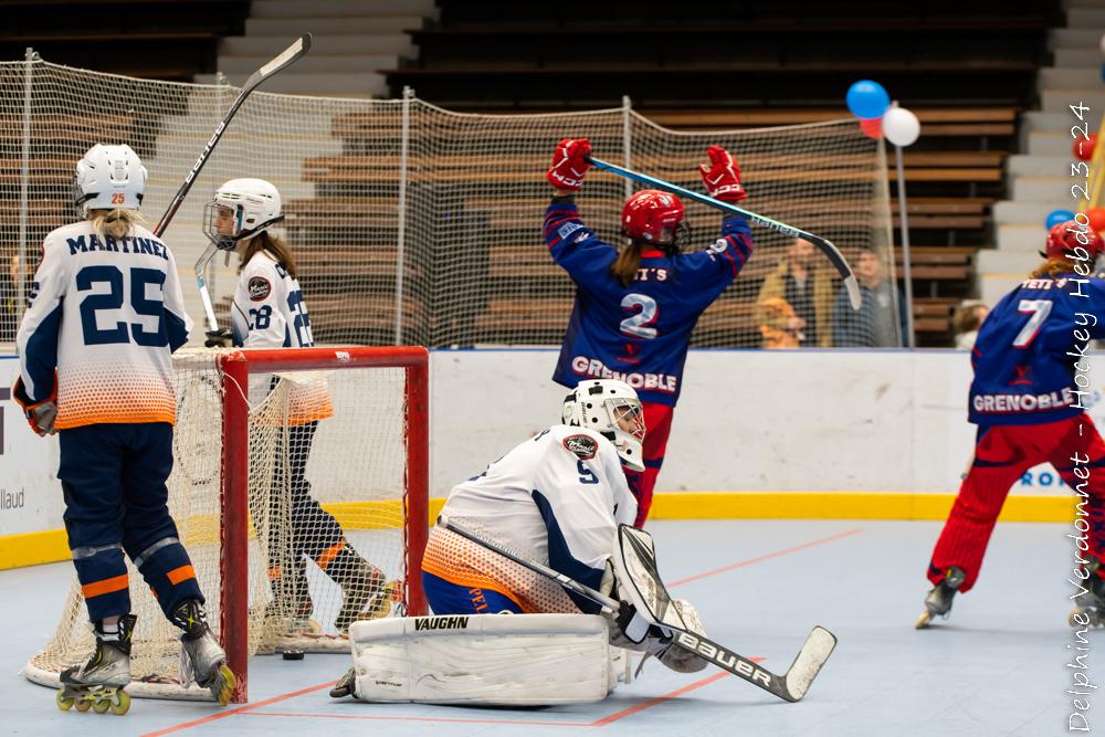 Photo hockey reportage Roller Fminin : Grenoble - Montpellier