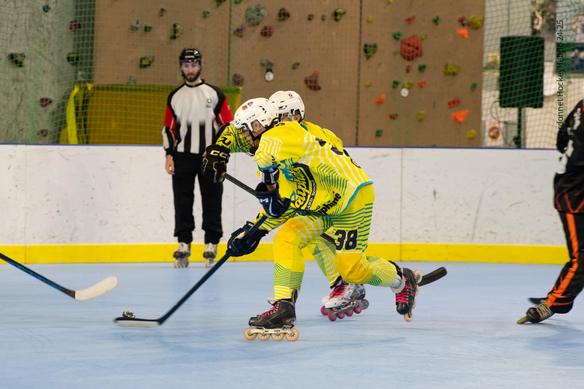 Photo hockey reportage Roller N3 - Villard Bonnot A vs  Albenc