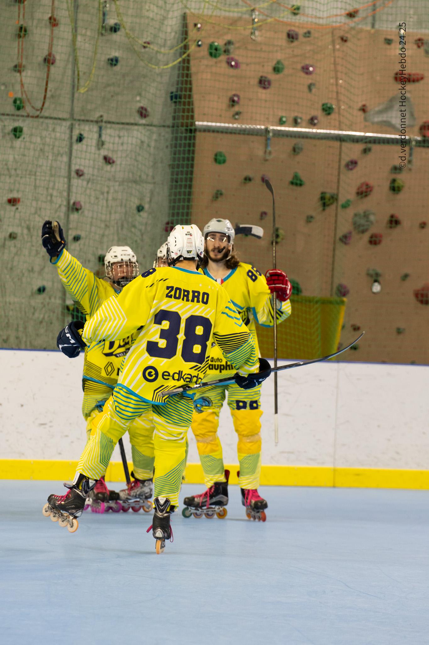 Photo hockey reportage Roller N3 - Villard Bonnot A vs  Albenc