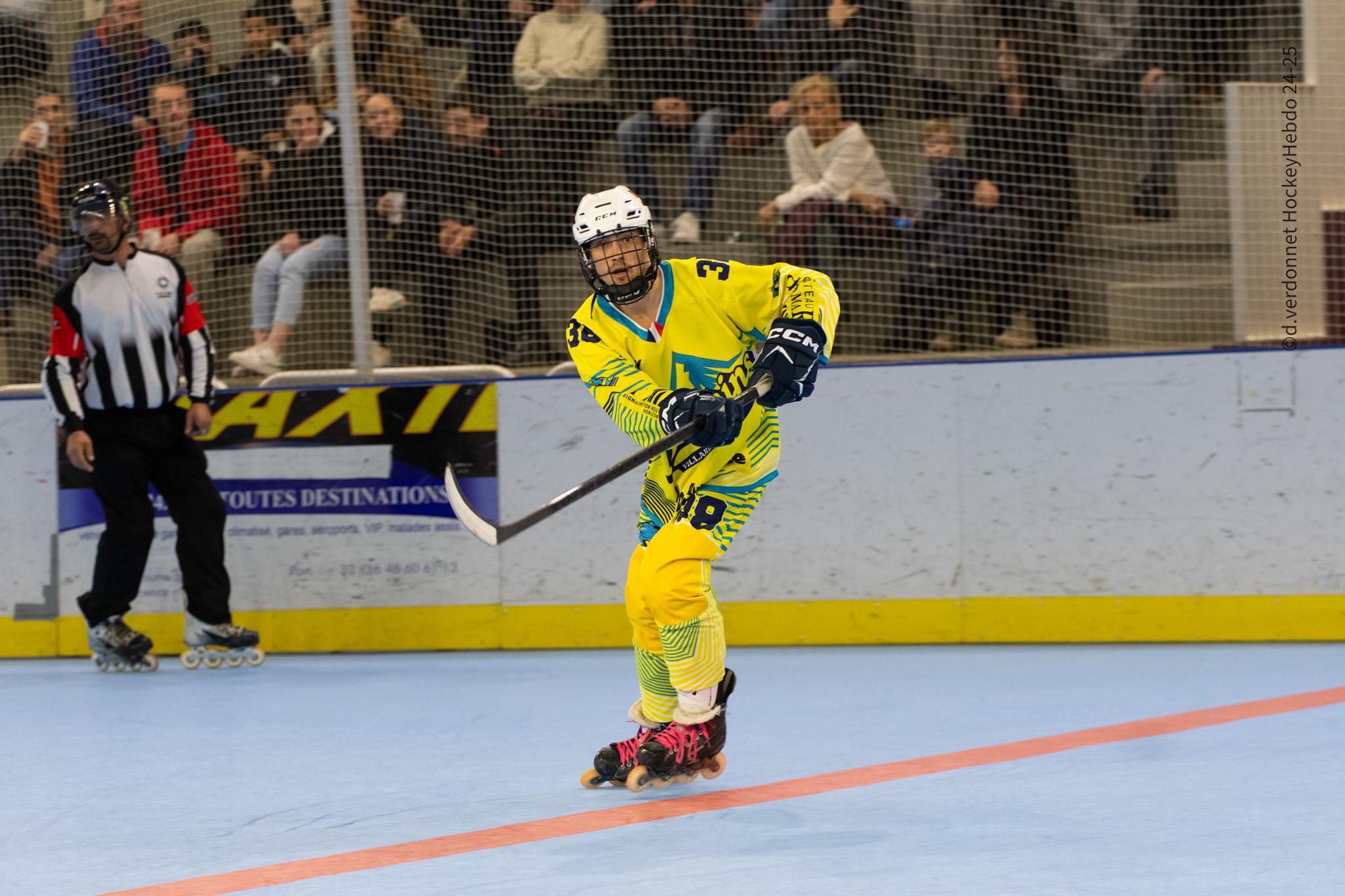 Photo hockey reportage Roller N3 - Villard Bonnot A vs  Albenc