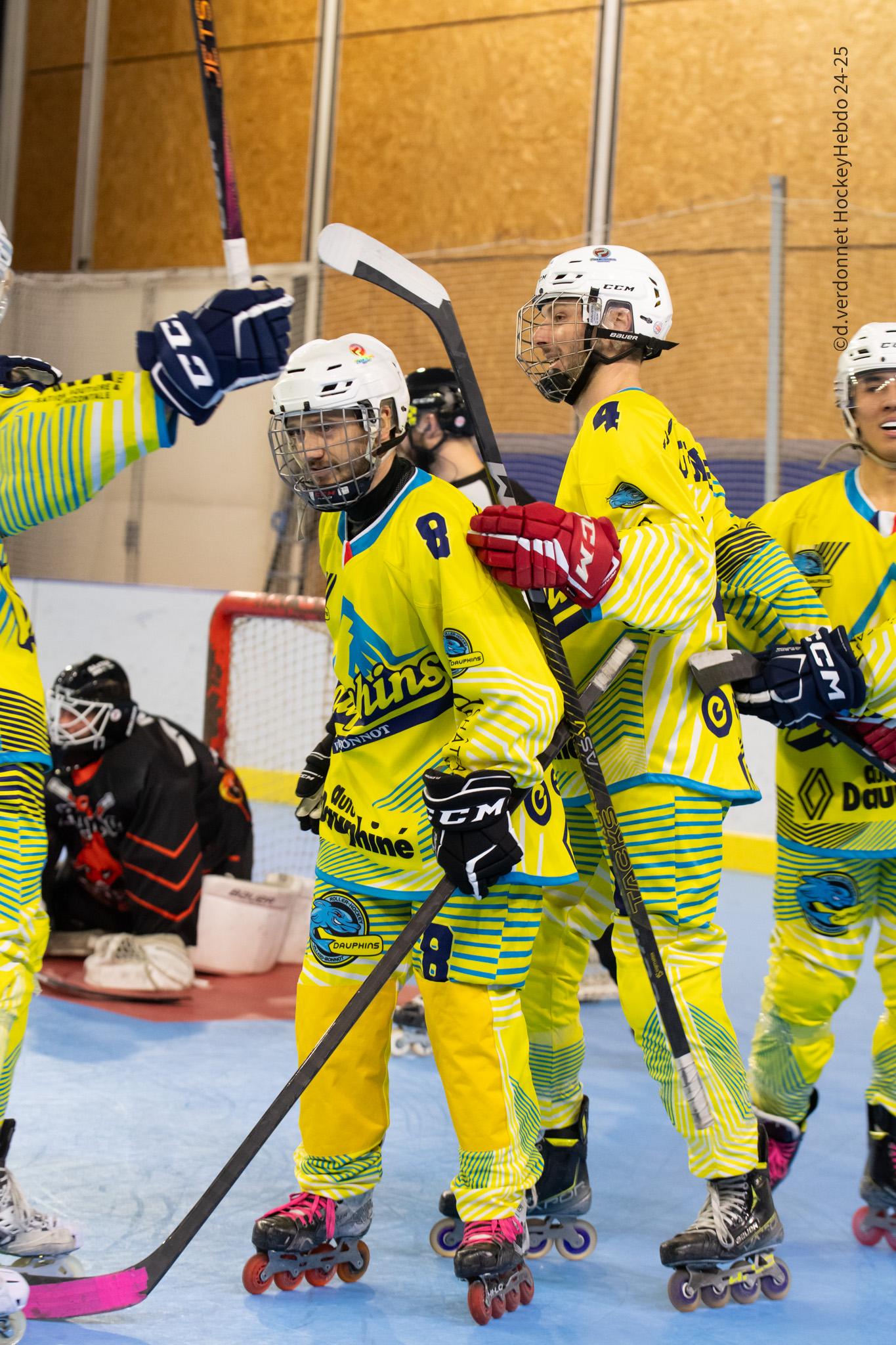 Photo hockey reportage Roller N3 - Villard Bonnot A vs  Albenc