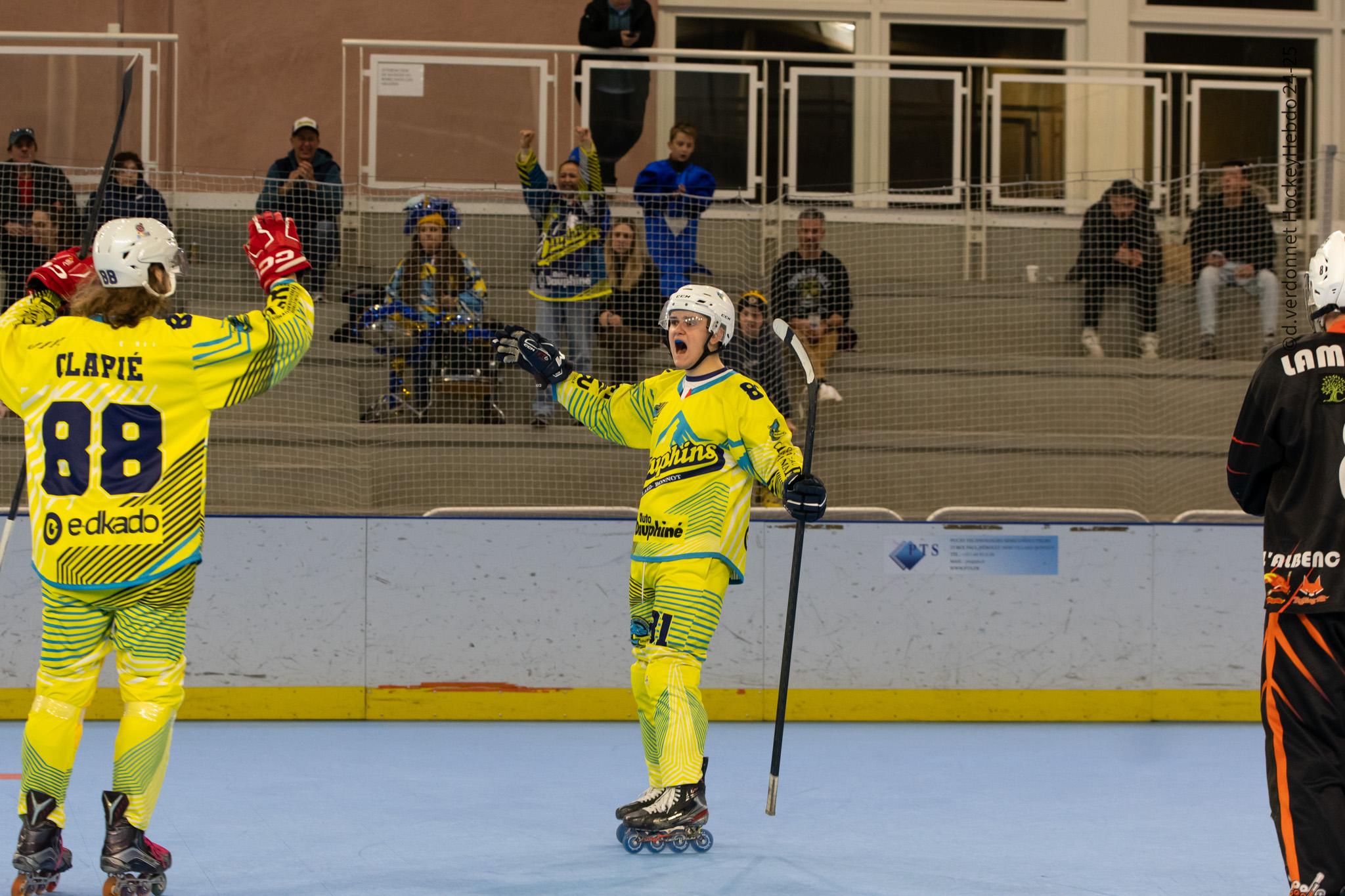 Photo hockey reportage Roller N3 - Villard Bonnot A vs  Albenc