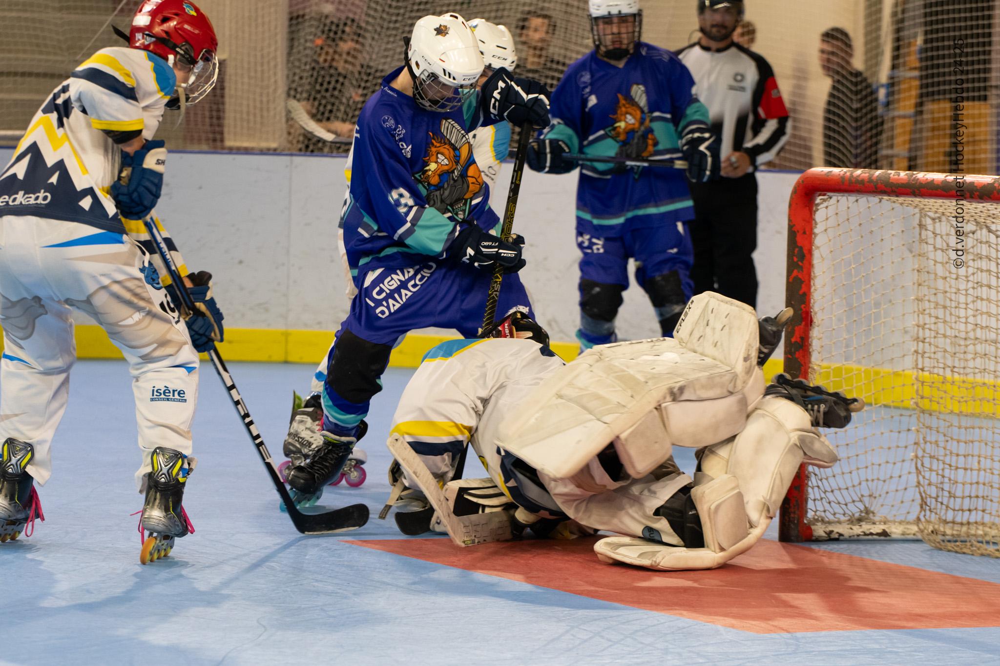 Photo hockey reportage Roller N3 - Villard Bonnot B vs Ajaccio