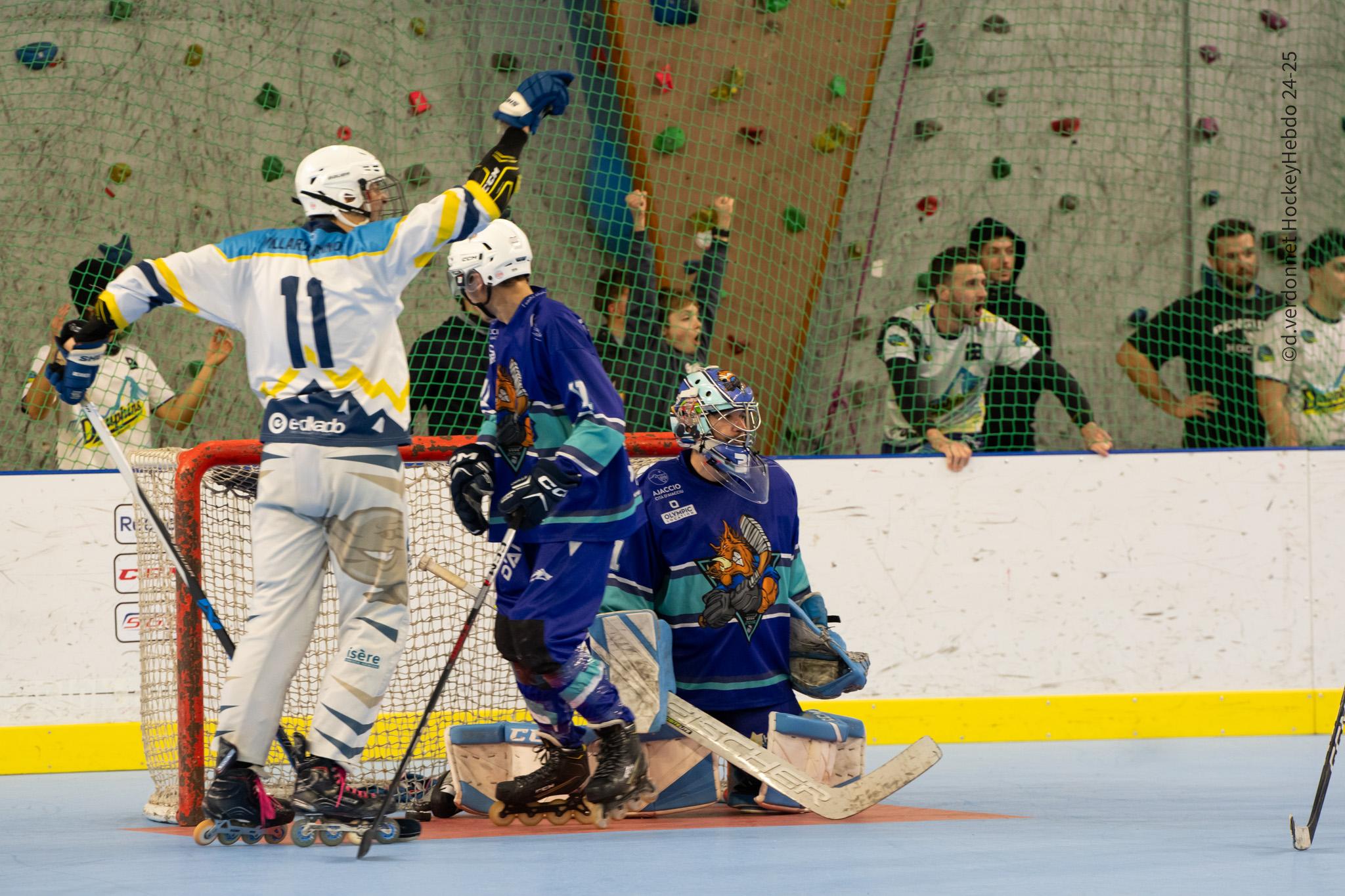 Photo hockey reportage Roller N3 - Villard Bonnot B vs Ajaccio