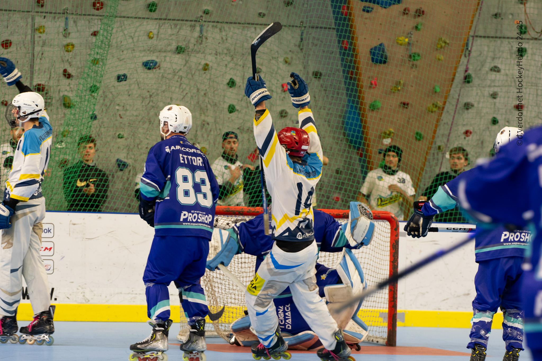 Photo hockey reportage Roller N3 - Villard Bonnot B vs Ajaccio