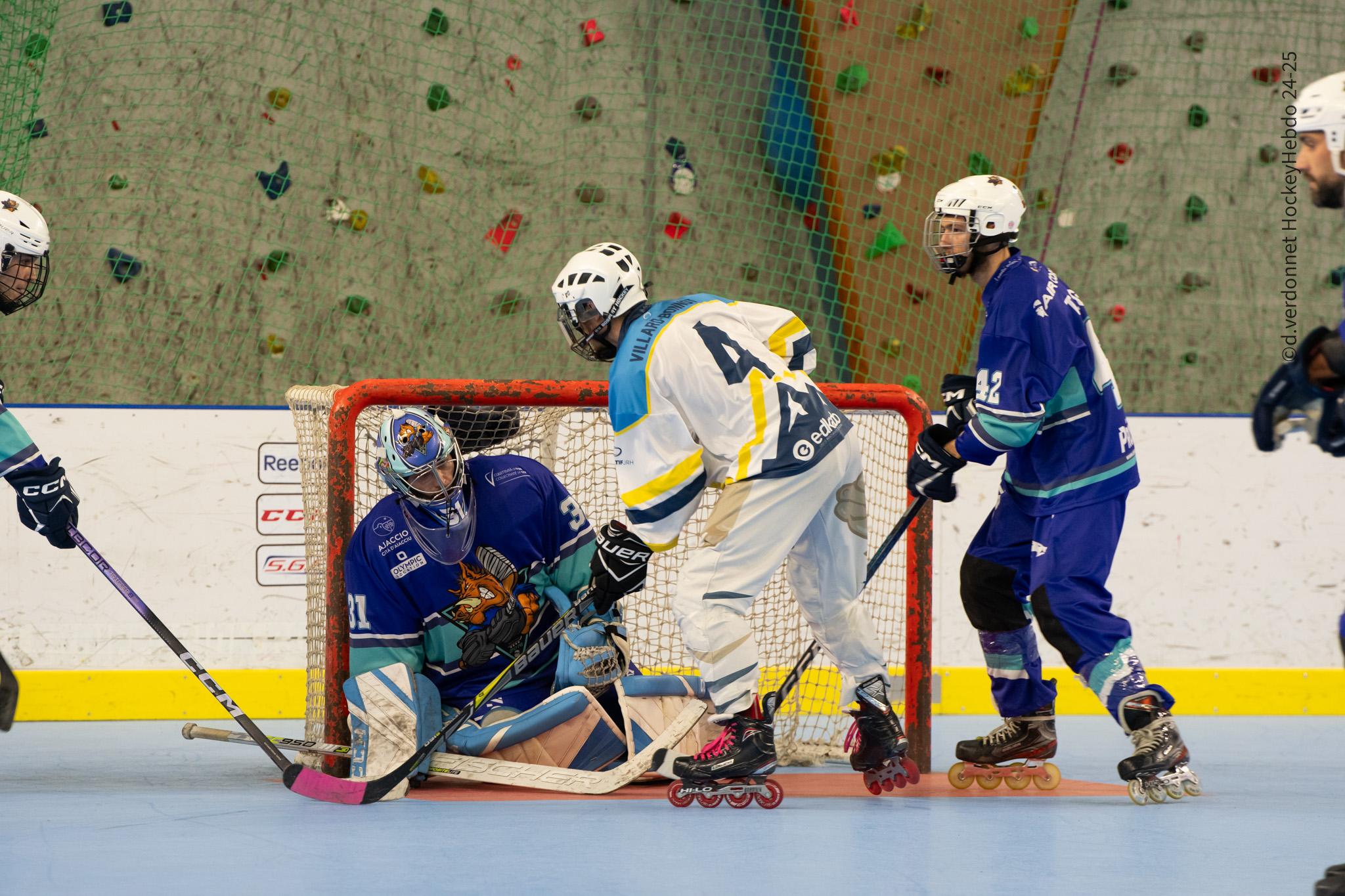 Photo hockey reportage Roller N3 - Villard Bonnot B vs Ajaccio