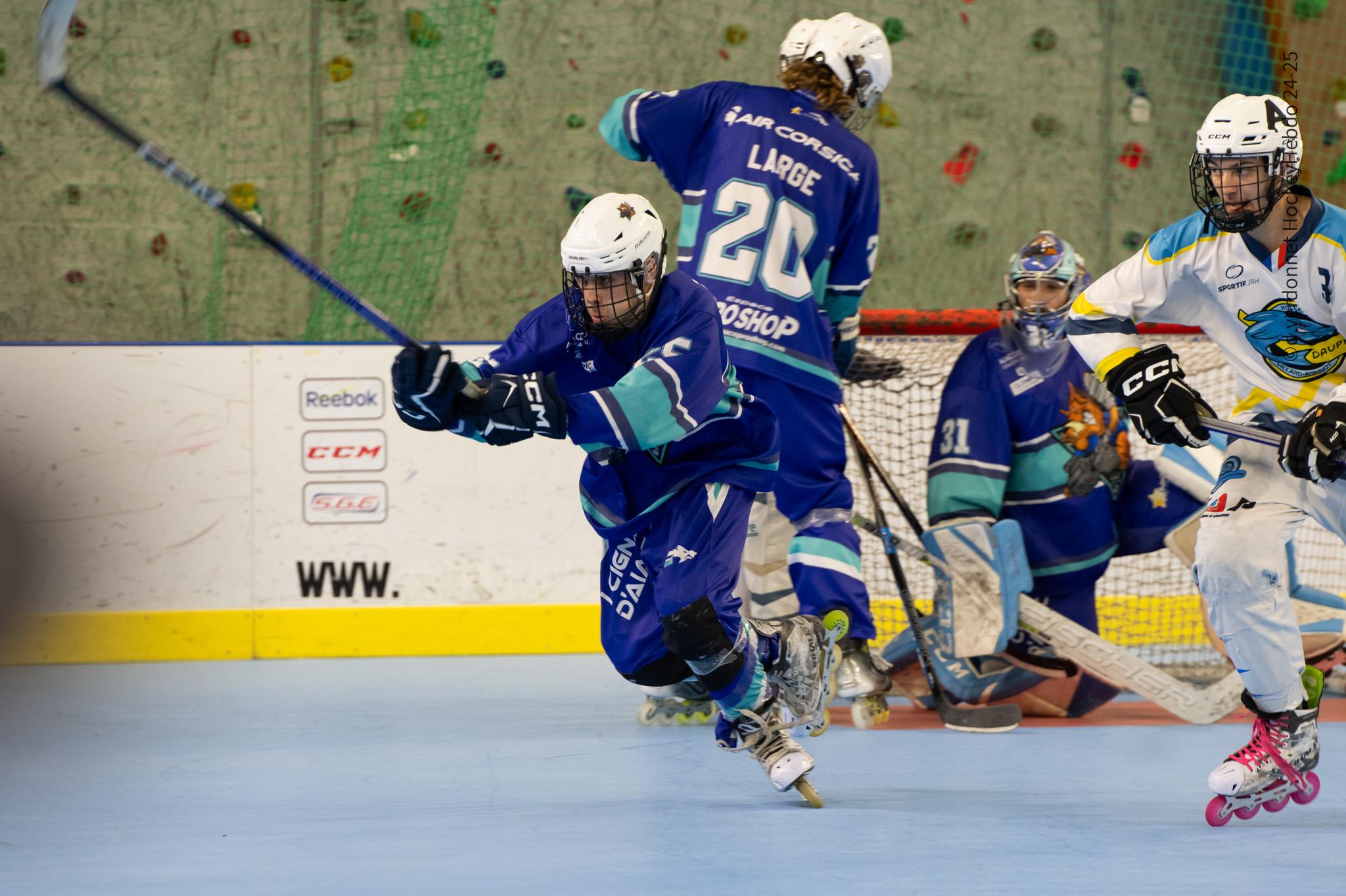 Photo hockey reportage Roller N3 - Villard Bonnot B vs Ajaccio