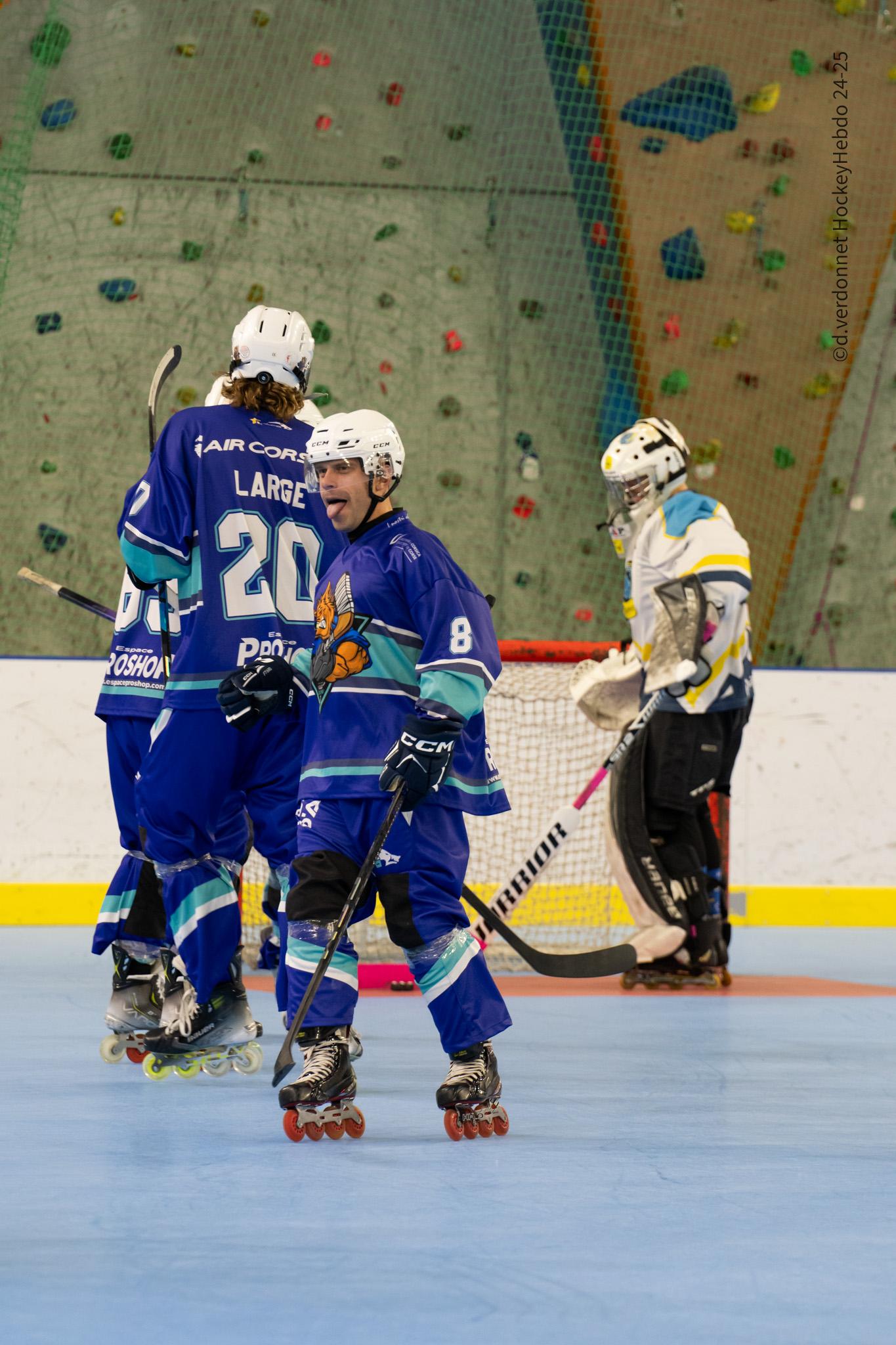 Photo hockey reportage Roller N3 - Villard Bonnot B vs Ajaccio