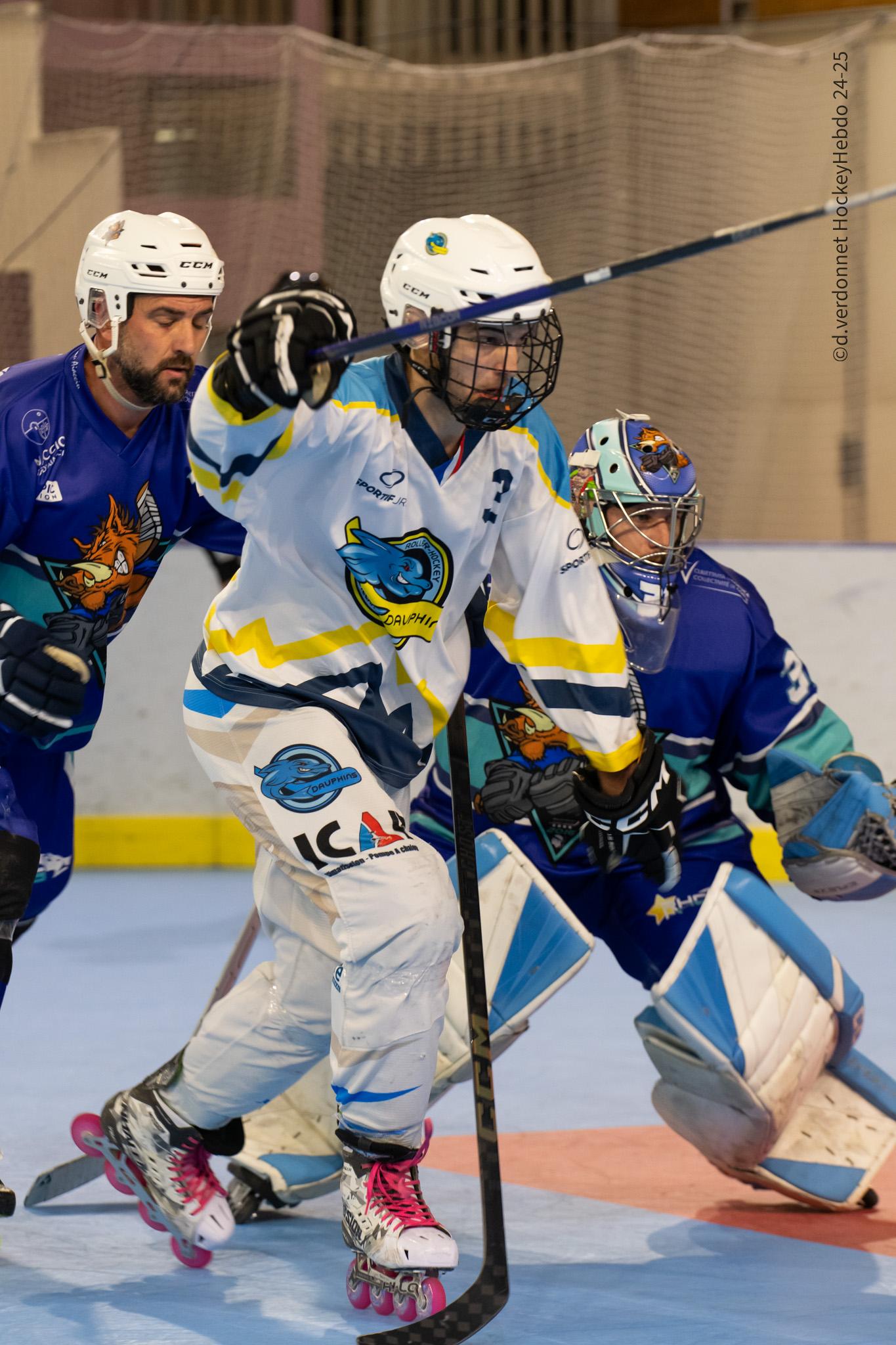 Photo hockey reportage Roller N3 - Villard Bonnot B vs Ajaccio