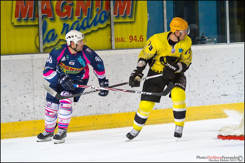 Photo hockey reportage TMR : L'Aigle au firmament