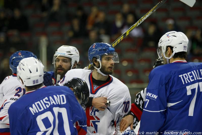 Photo hockey reportage TQO : France - Grande-Bretagne