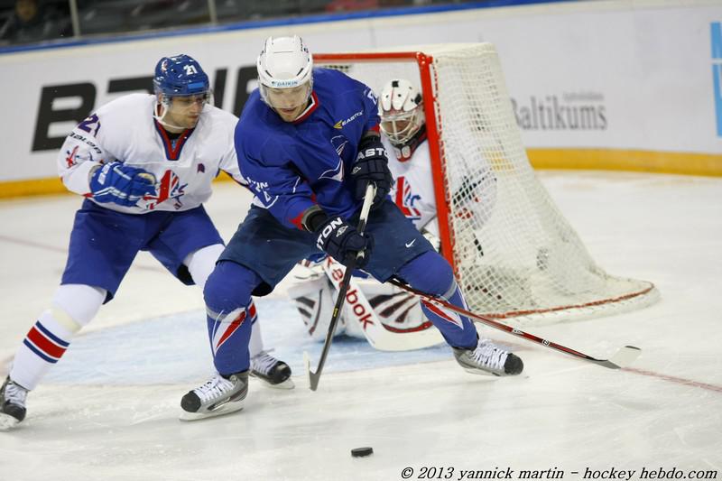 Photo hockey reportage TQO : France - Grande-Bretagne