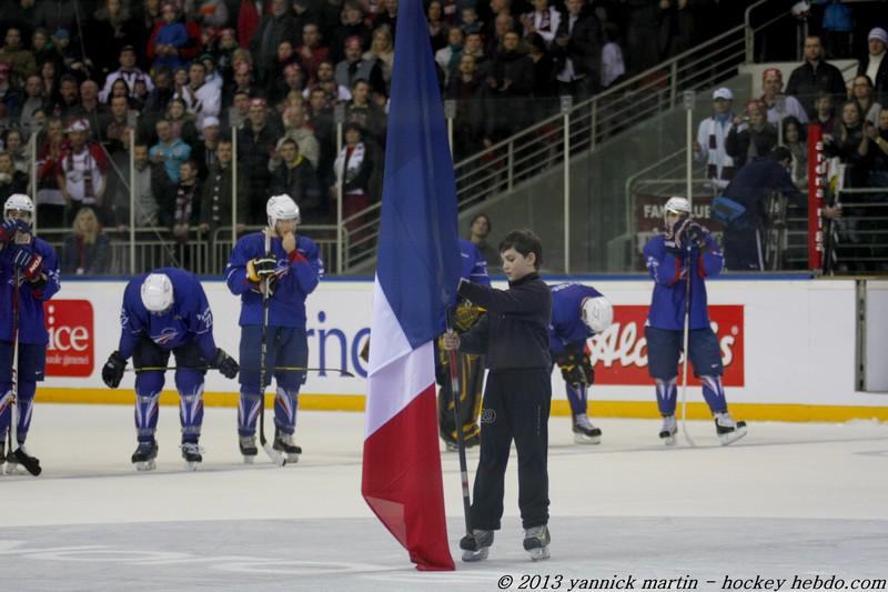 Photo hockey reportage TQO : Lettonie - France 