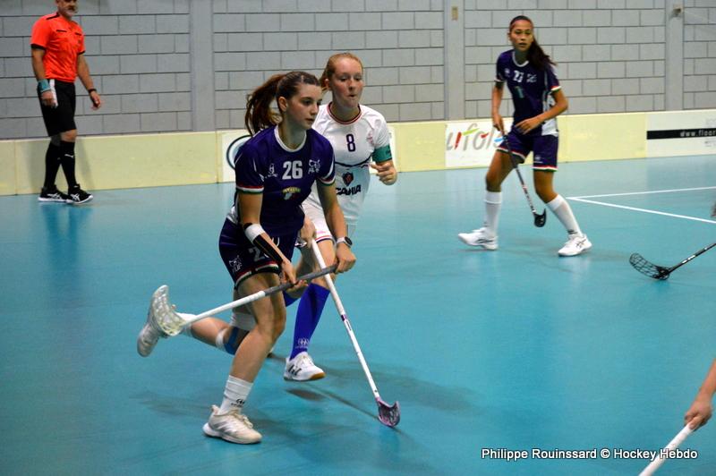 Photo hockey reportage U19 WFCQ : Les Bleuettes boivent la tasse