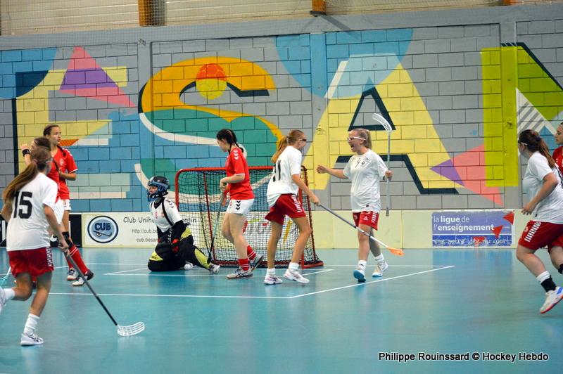 Photo hockey reportage U19 WFCQ : Les Danoises impressionnent