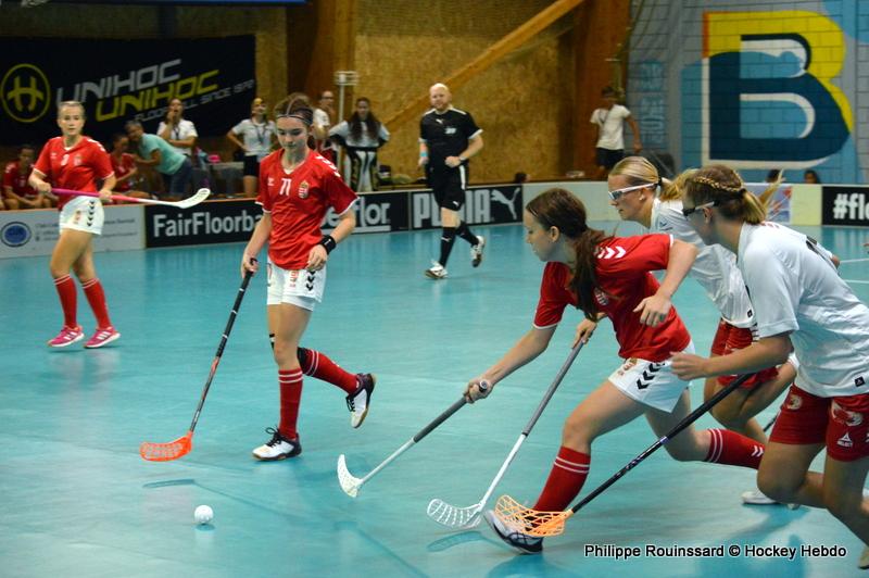 Photo hockey reportage U19 WFCQ : Les Danoises impressionnent