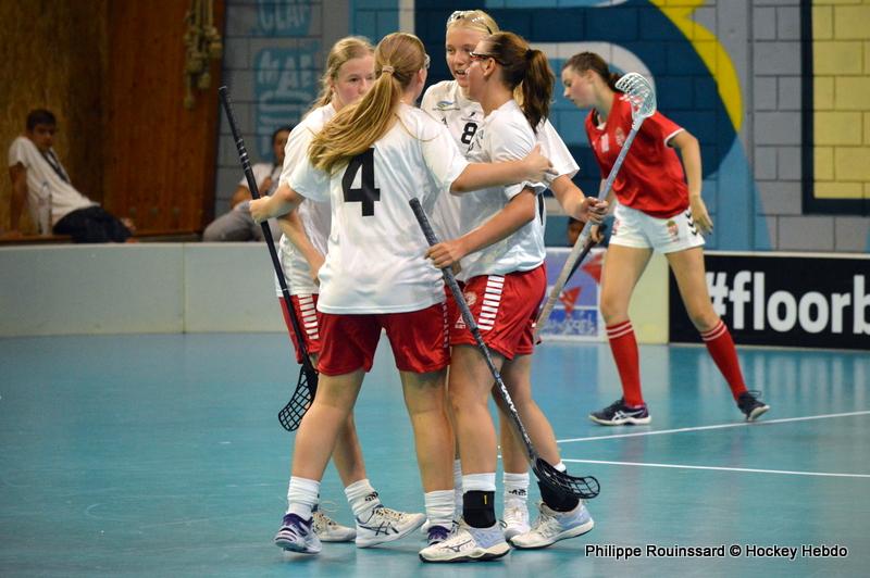 Photo hockey reportage U19 WFCQ : Les Danoises impressionnent