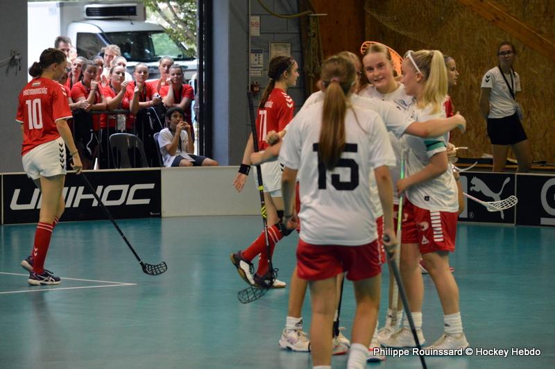 Photo hockey reportage U19 WFCQ : Les Danoises impressionnent