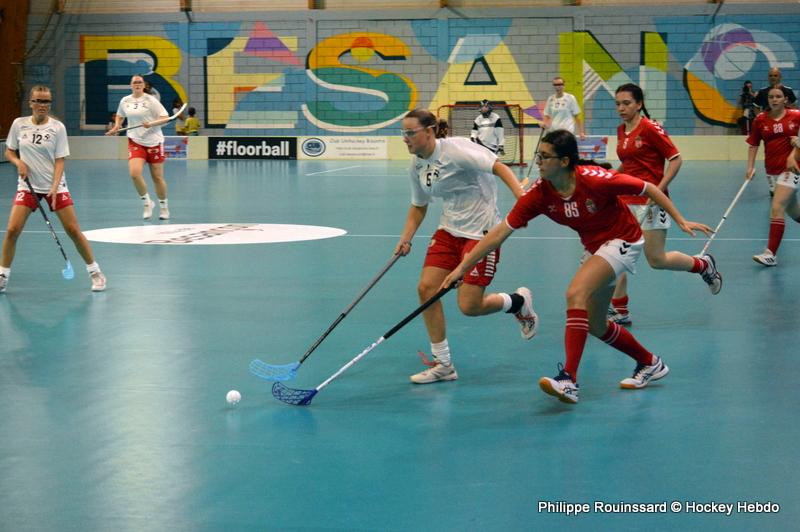 Photo hockey reportage U19 WFCQ : Les Danoises impressionnent