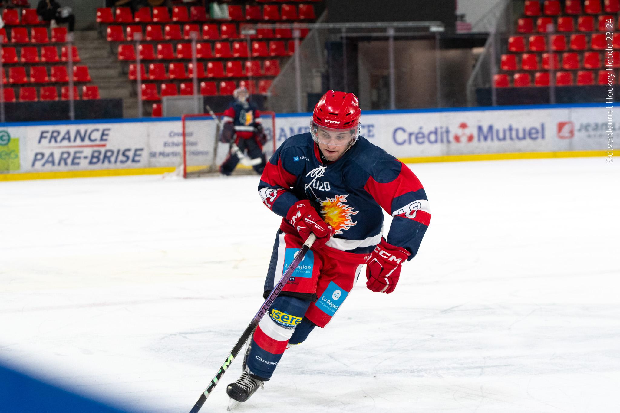 Photo hockey reportage U20 - BDL vs Caen