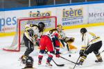 Photo hockey reportage U20 - Grenoble tout en matrise face  Strasbourg