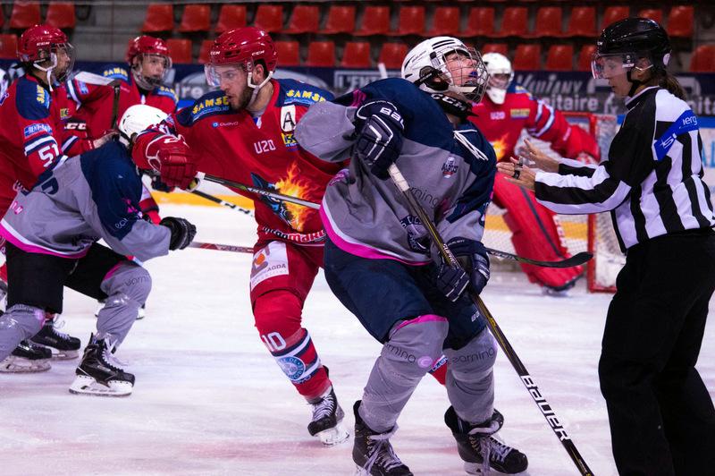 Photo hockey reportage U20 - Grenoble vs Angers