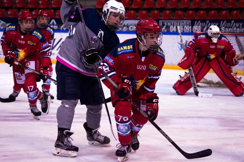 Photo hockey reportage U20 - Grenoble vs Angers