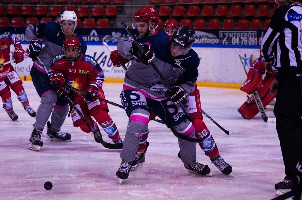 Photo hockey reportage U20 - Grenoble vs Angers