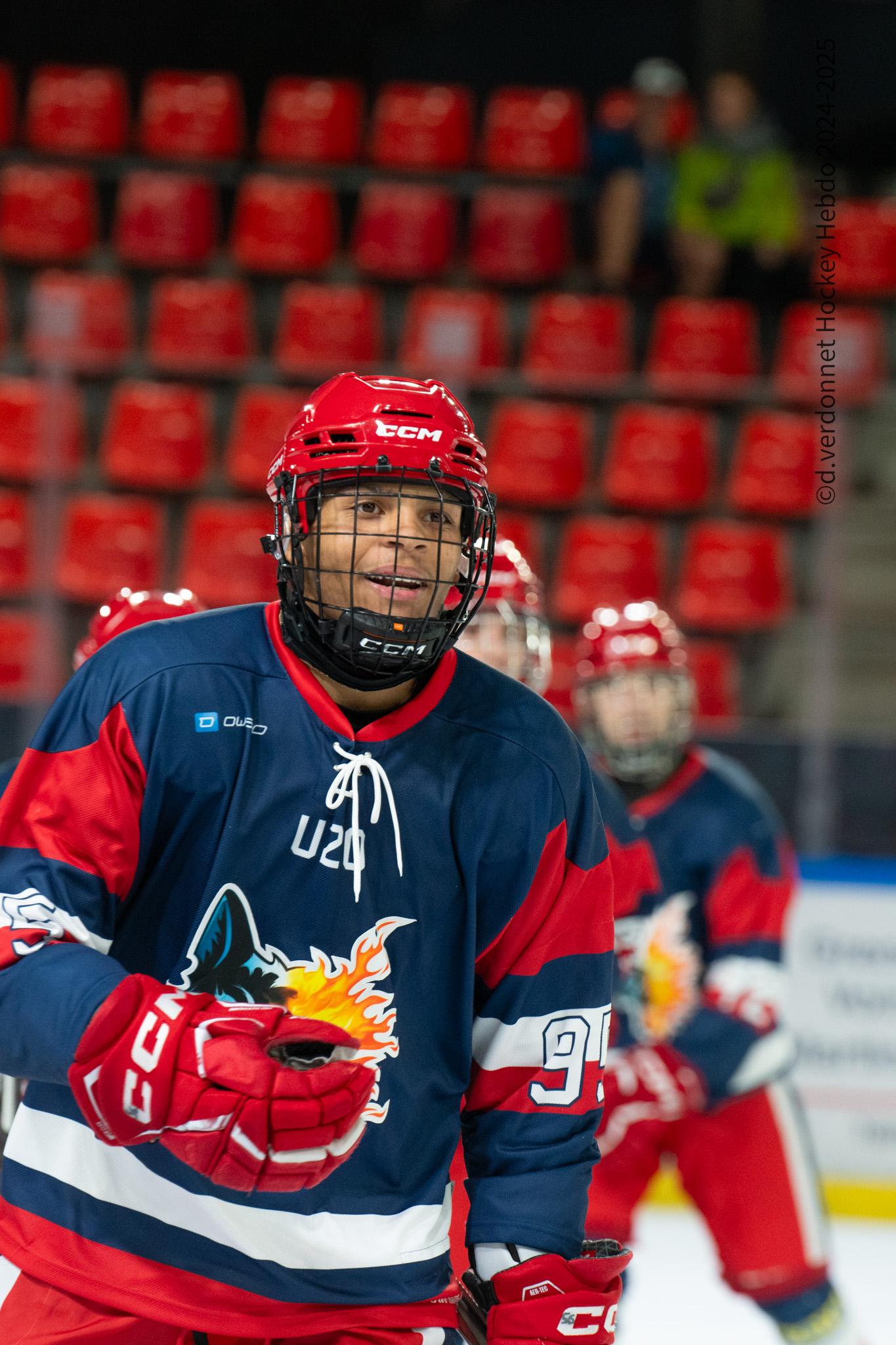 Photo hockey reportage U20 - Grenoble vs Cergy