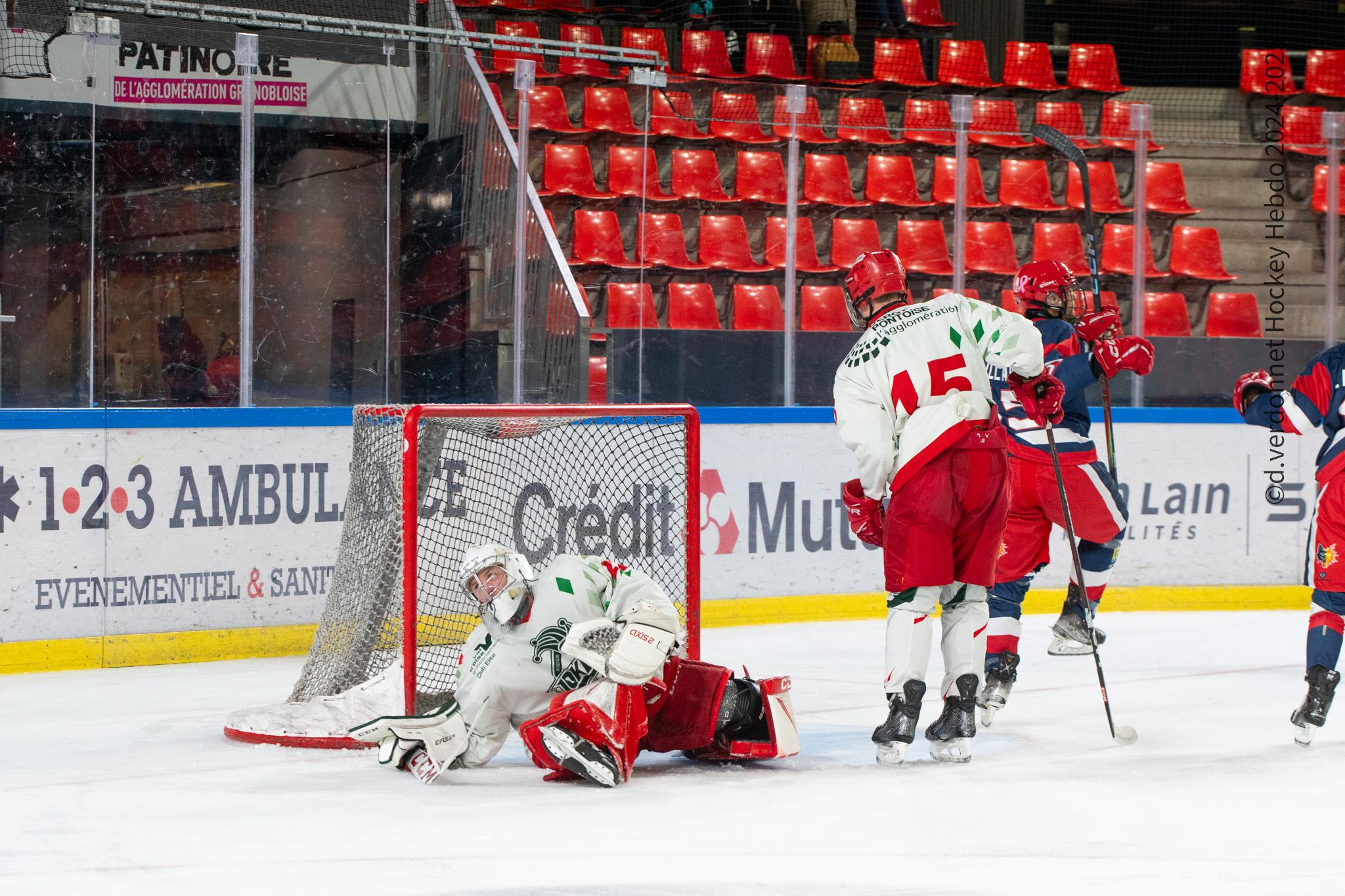 Photo hockey reportage U20 - Grenoble vs Cergy