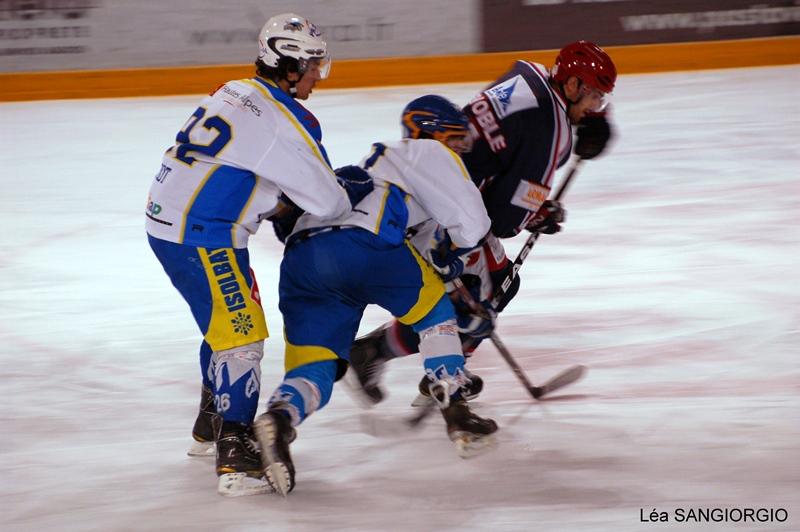 Photo hockey reportage U22 : Grenoble Gap en images