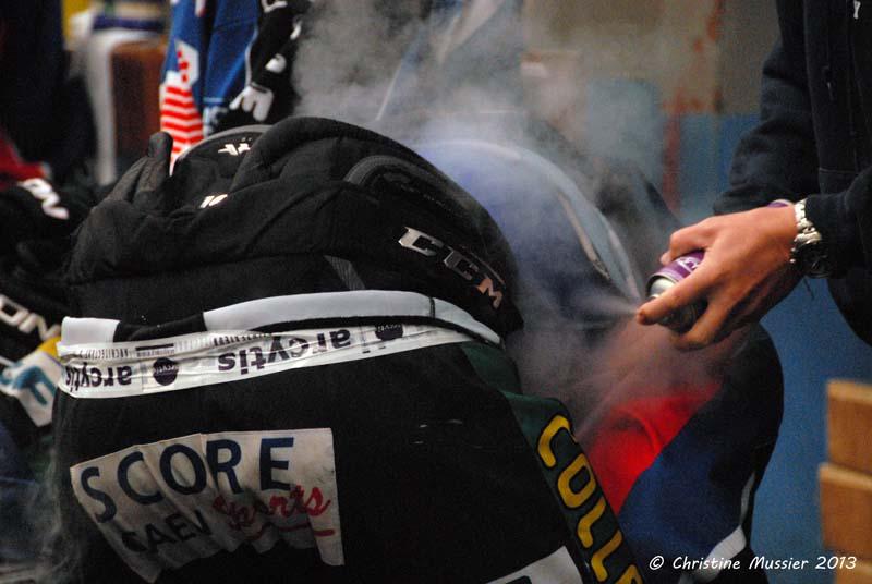 Photo hockey reportage Victoire d'Angers face  Caen