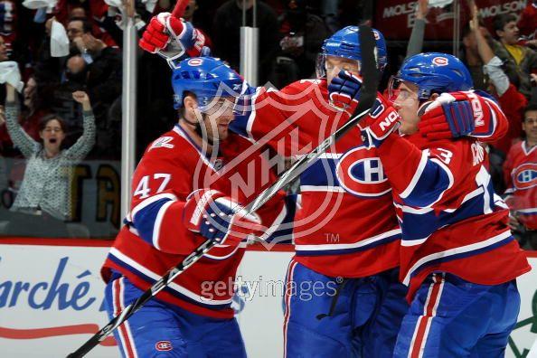 Photo hockey  -  - CAPS- HABS, Match 6.