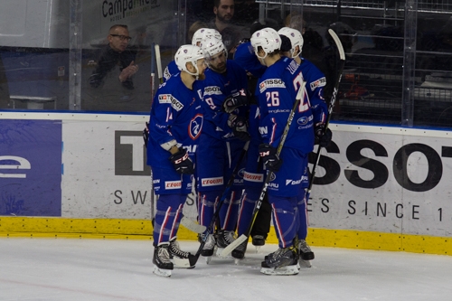 Photo hockey  -  : France (FRA) vs Slovenie (SLO) - La Slovénie douche la France