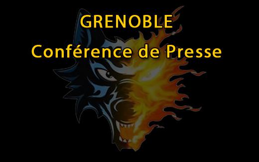 Photo hockey  -  - Grenoble : conférence de presse
