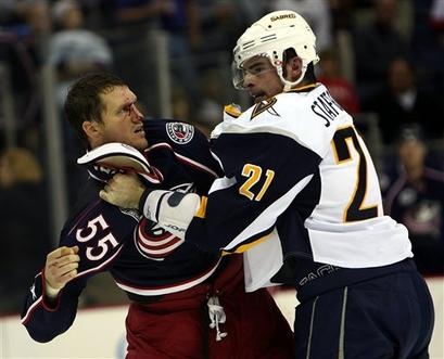 Photo hockey  -  - Jo de Mike: le canada doit clancher now!