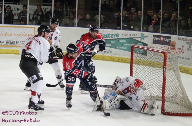 Photo hockey  - Ligue Magnus : 17ème journée : Angers  vs Chamonix  - Reportage photos