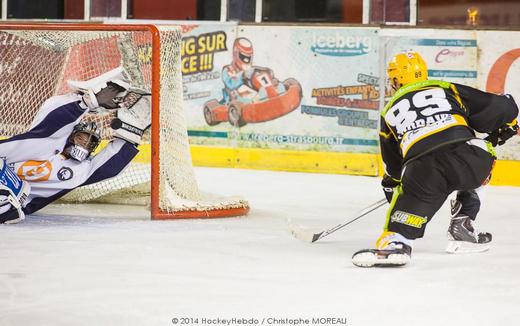 Photo hockey  - Ligue Magnus : 6ème journée : Strasbourg  vs Chamonix  - Strasbourg reste au sommet