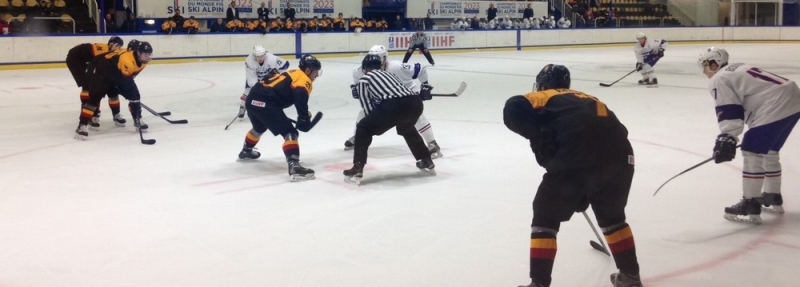 Photo hockey Championnats du monde -  : Allemagne (GER) vs France (FRA) - Mondial U20 - Les bleuets déstabilisés à mi-parcours