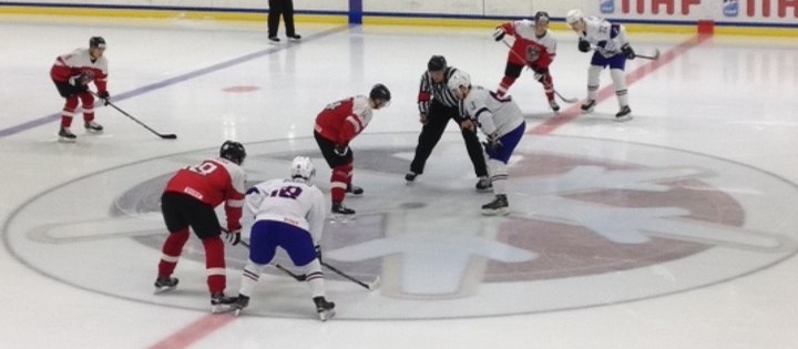 Photo hockey Championnats du monde -  : Autriche (AUT) vs France (FRA) - Mondial U20 - Entrée en matière réussie pour les bleuets