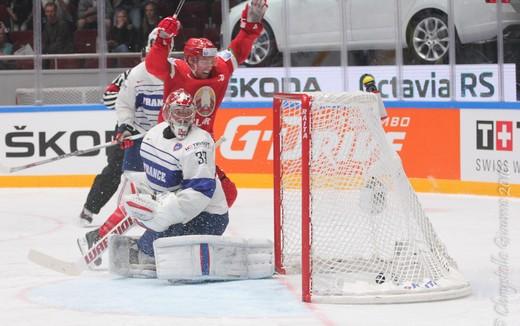 Photo hockey Championnats du monde -  : Biélorussie (BLR) vs France (FRA) - France vs Belarus : Réactions et photos