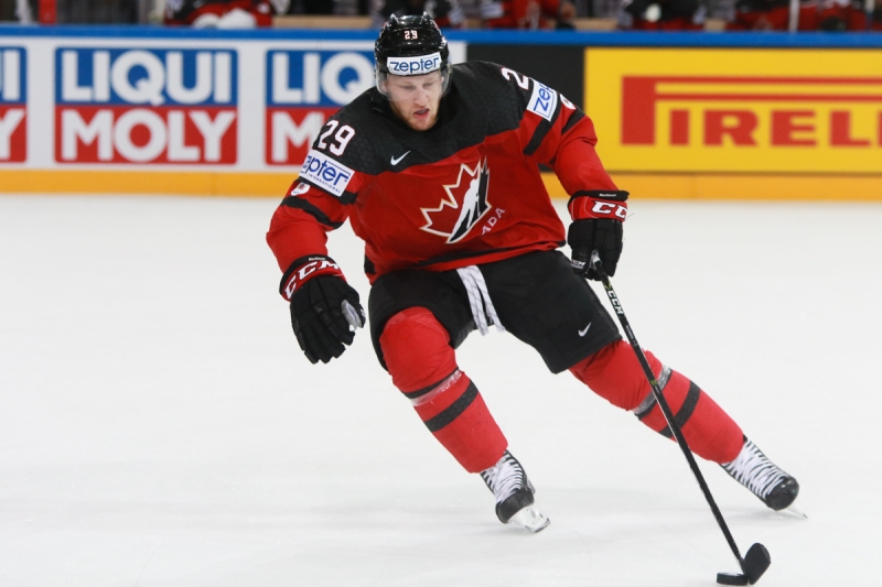 Photo hockey Championnats du monde -  : Canada (CAN) vs France (FRA) - Une défaite au goût amer pour la France.