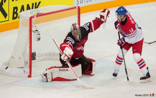 Photo hockey Championnats du monde -  : Canada (CAN) vs République Tchèque (CZE) - Remake canadien à Prague