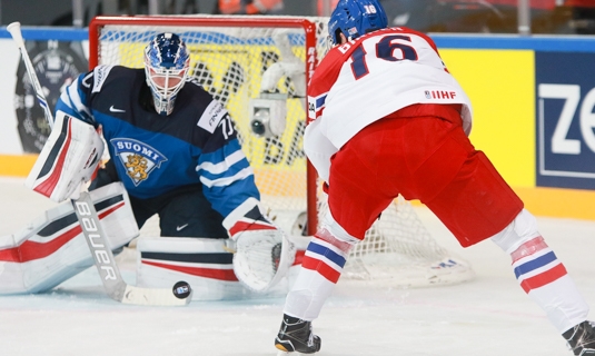 Photo hockey Championnats du monde -  : Finlande (FIN) vs République Tchèque (CZE) - La Tchéquie renverse la Finlande !